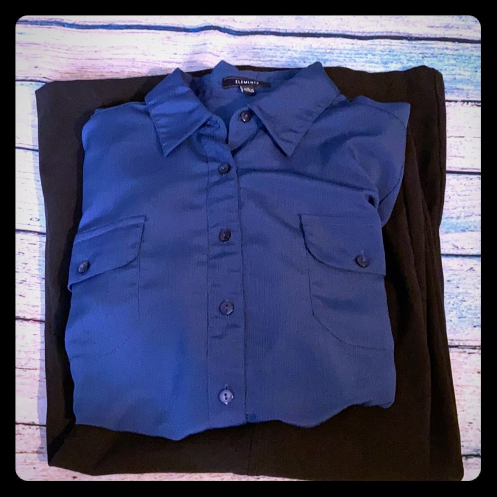 2 pc blouse and skirt large and 12